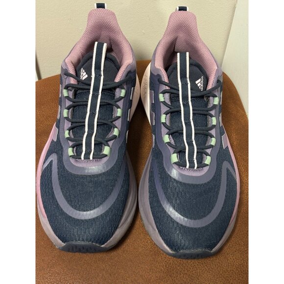 ADIDAS WOMEN'S ALPHABOUNCE SNEAKERS SIZE 8.5 PURPLE CLOUDFOAM RUNNING SPORT - Picture 3 of 12